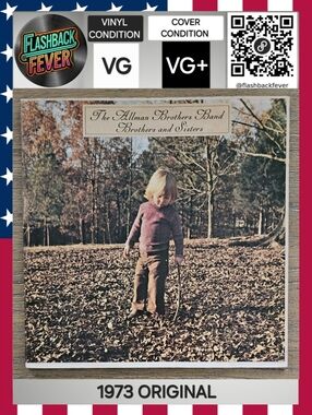 THE ALLMAN BROTHERS BAND•Brothers And Sisters•1973 US (#CP 0111) Pitman Press MP